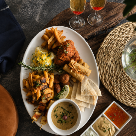 Veg date plate